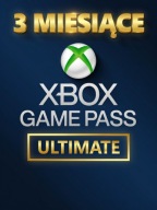 Xbox Game Pass Ultimate 3M 3 miesiące Klucz | PC Xbox Game Pass EA Play Kod