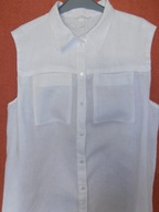 CIEKAWA LNIANA KOSZULA TUNIKA ROZM.M/L