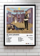 ReTo „w samo południe” |Prezent album rap ozdoba na ścianę plakat A3