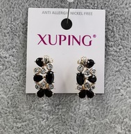 AAA Kolczyki 18K pozłacane 20/10 MM eleganckie z cyrkoniami