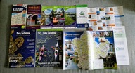 ZESTAW turystyczny przewodnik mapa Kaszuby Pomorze Bory Tucholskie + Teczka