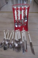 ZESTAW STOJAK SZTUCCE 21 SZT