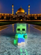 Figurka Minecraft Zombie - Kinder Joy