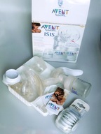 NOWE Avent nakładki + gratis używany laktator, dyski na butelki zestaw