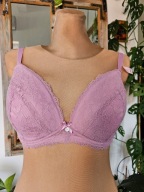 Boux Avenue biustonosz bras bra stanik plunge duża miska koronka 75FF 34FF