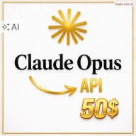 CLAUDE OPUS | NAJNOWSZE MODELE| KLUCZ API 50 USD| BEZ LIMITU CZASU| GLOBAL