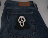 Naszywka Haftowana KRZYK Ghostface / Munch – 9 x 8,5 cm