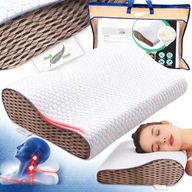 PODUSZKA ORTOPEDYCZNA MEMORY PROFILOWANA DO SPANIA NA BOKU I BRZUCHU SNU XL