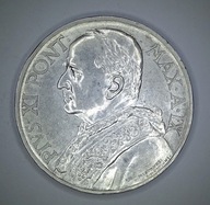 WATYKAN, PIUS XI, 10 LIRÓW 1930r. Ag 8