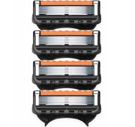WKŁADY do maszynek Gillette Fusion 5 Gillette 4 szt Ostrza nożyki