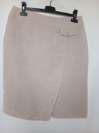 spódnica beżowa prosta