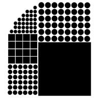 PODKŁADKI FILCOWE POD KRZESŁA MEBLE NOGI SAMOPRZYLEPNE ZESTAW 133 SZT FILC