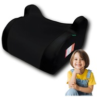 FOTELIK SAMOCHODWY CZARNY DLA DZIECI 128-150CM PODSTAWKA DO SAMOCHODU