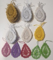 Jajka zawieszki wielkanocne ręcznie robione