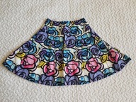 Wójcik piękna spódniczka w fioletowe kwiatki roz 128