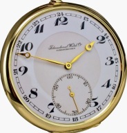 IWC Schaffhausen Lito ZŁOTY zegarek 14K DeLUXE 1925r STAN IDEAŁ *NOS*