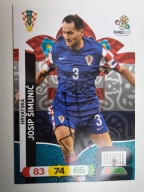 Karta panini autograf Chorwacja Josip Simunić Euro 2012