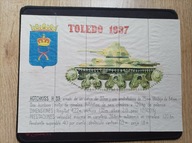 PROPAGANDA A4 Nierozcięte kupony zaopatrzeniowe , hiszpańska wojna domowa