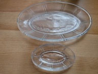 Patera śledziówka Huta Hortensja lata 70-te 2 szt. mała i duża