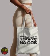Bawełniana Torba Eko Shopper – Naturalny Torba Humorystyczna