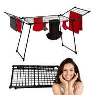 SUSZARKA NA PRANIE UBRANIA STOJĄCA ROZSUWANA BALKONOWA OGRODOWA DO UBRAŃ