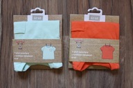 t-shirt niemowlęcy 62 68 NOWY komplet 2 szt. okazja 