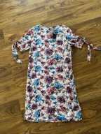 Urocza sukienka w kwiaty esmara jasny róż wiskoza