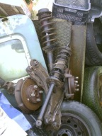 Volkswagen Golf II 2 wahacz amortyzator mcpherson zwrotnica sprezyna Zdrowe