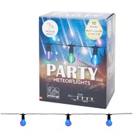 GIRLANDA OGRODOWA TARAS efekt meteor 9,3m 10x żarniki LED zasilanie 230V