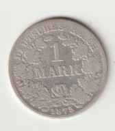 Niemcy-Cesarstwo 1 marka 1875 D