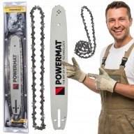 PROWADNICA DO PIŁY HUSQVARNA NAC + 2X ŁAŃCUCH ZESTAW 16" 40CM .325 1,5MM 66