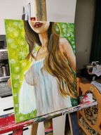 Akt "Słoneczny poranek" Maria Kubanek Sztab WOŚP Tworóg