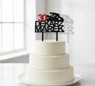 topper na tort dekoracja personalizacja WYBÓR KOLORÓW DEKARZ!!!