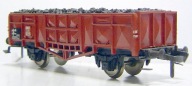 Fleischmann - wagon węglarka 2-osiowa typ Ommu29 - DB - z ładunkiem