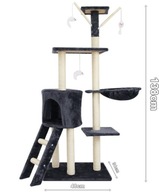 Drapak wysoki, wieża 101 - 160 cm