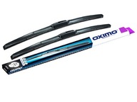 Wycieraczki OXIMO zestaw na przód hybrydowe hak 600mm + 525mm