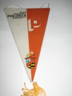 Klub Sportowy POLONIA SOSNOWIEC proporczyk Huta CEDLER