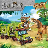 Klocki konstrukcyjne Świat Dinozaurów Misja Ratowanie Triceratopsa