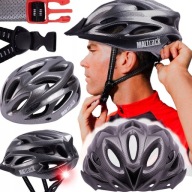 KASK ROWEROWY MĘSKI DAMSKI UNIWERSALNY MTB REGULOWANY BARDZO WYGODNY 58-61