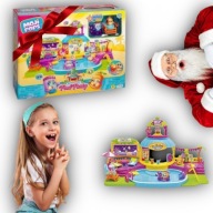 MOJIPOPS POOL PARTY IMPREZA NA BASENIE DUŻY ZESTAW FIGURKI AKCESORIA MOJI