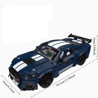 Klocki Shelby mustang gt500 Mould King 10208 BEZ PUDEŁKA