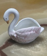 BASSANO VECCHIA ITALY ŁABĘDZ MAŁA MISECZKA WAZONIK PUZDRO