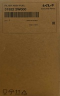FILTR PALIWA KIA OE 319222W000