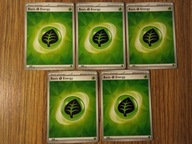 5szt. Karta energii Grass Pokemon TCG Basic Energy Trawa energia 009