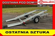 Przyczepa laweta minilaweta samochodowa 1 oś wychył DMC 1350 kg nowa