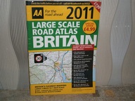 MAPA LARGE SCALE ANGLIA WIELKA BRYTANIA AA 2011