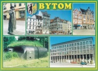 BYTOM - ŚWIETLIK - RYNEK - UL. JAINTY - SCHRON - CHORZOWSKA - MUZEUM - HERB