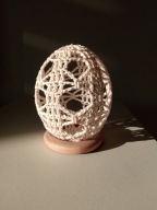 Jajko wielkanocne boho