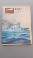 Mały Modelarz 2-3/1987 Okręt Liniowy OKTIABRSKAJA REWOLUCJA