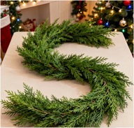GAŁĄZKI ŻYWY CIS 40CM 100 SZTUK NA GITRLANDY WIANKI STROIKI BOZE NARODZENIE